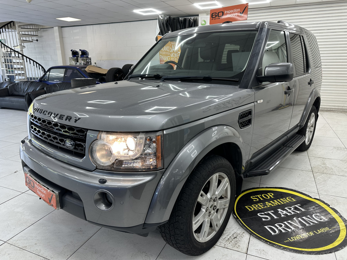 2010 LANDROVER DISCOVERY 3.0 TDV6 XS 7 SEATER AUTOMATIC — BLACK LEATHER & SAT NAV