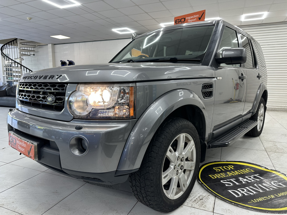 2010 LANDROVER DISCOVERY 3.0 TDV6 XS 7 SEATER AUTOMATIC — BLACK LEATHER & SAT NAV