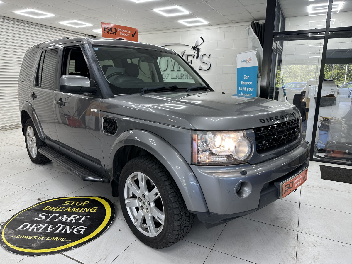 2010 LANDROVER DISCOVERY 3.0 TDV6 XS 7 SEATER AUTOMATIC — BLACK LEATHER & SAT NAV