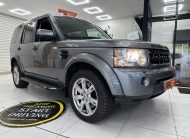 2010 LANDROVER DISCOVERY 3.0 TDV6 XS 7 SEATER AUTOMATIC — BLACK LEATHER & SAT NAV