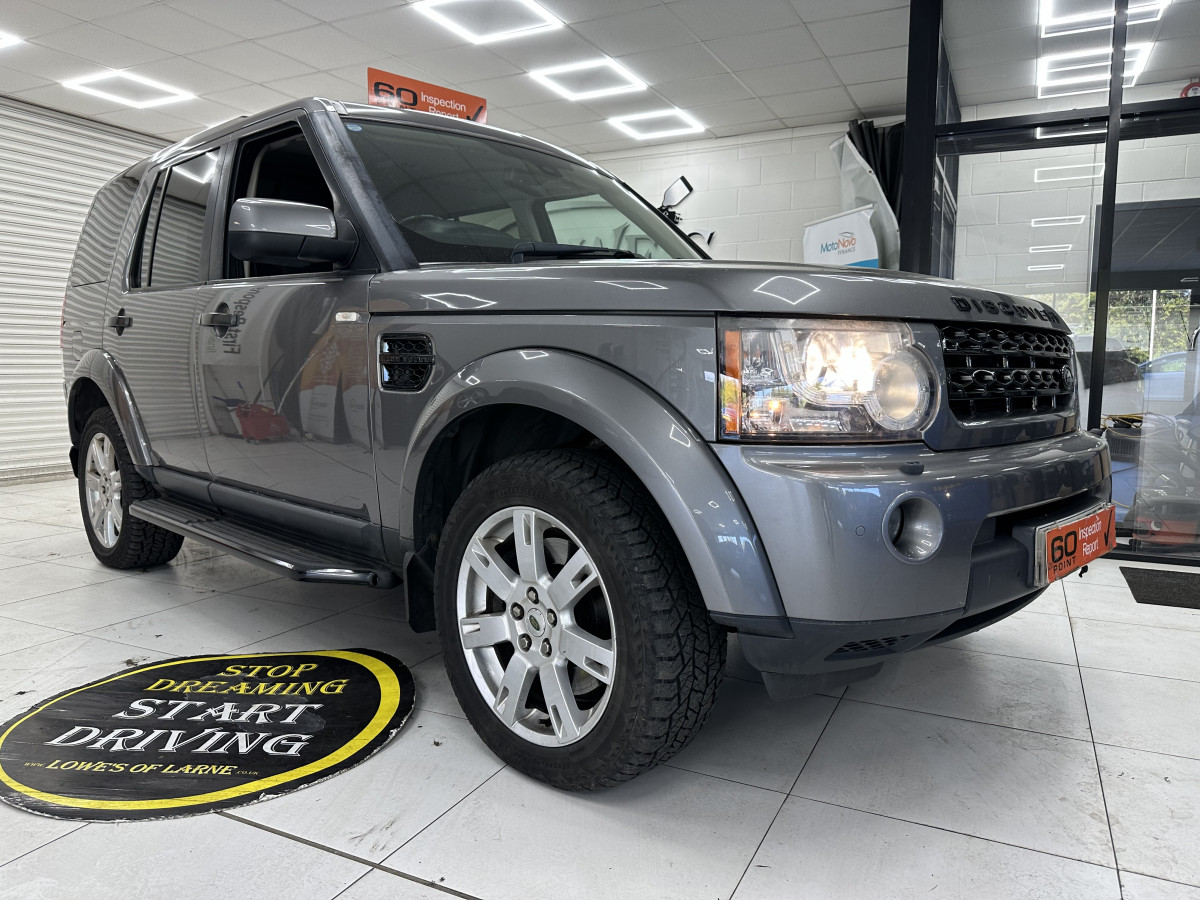 2010 LANDROVER DISCOVERY 3.0 TDV6 XS 7 SEATER AUTOMATIC — BLACK LEATHER & SAT NAV