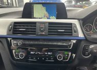 2015 (OCT) BMW 318D M SPORT  — BLACK LEATHER, SAT NAV and 20″ ALLOYS