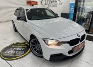 2015 (OCT) BMW 318D M SPORT  — BLACK LEATHER, SAT NAV and 20″ ALLOYS