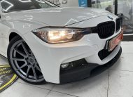 2015 (OCT) BMW 318D M SPORT  — BLACK LEATHER, SAT NAV and 20″ ALLOYS