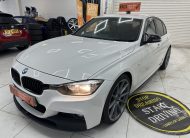 2015 (OCT) BMW 318D M SPORT  — BLACK LEATHER, SAT NAV and 20″ ALLOYS