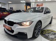 2015 (OCT) BMW 318D M SPORT  — BLACK LEATHER, SAT NAV and 20″ ALLOYS