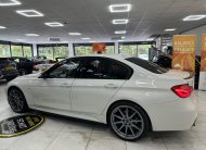 2015 (OCT) BMW 318D M SPORT  — BLACK LEATHER, SAT NAV and 20″ ALLOYS