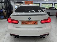 2015 (OCT) BMW 318D M SPORT  — BLACK LEATHER, SAT NAV and 20″ ALLOYS