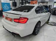 2015 (OCT) BMW 318D M SPORT  — BLACK LEATHER, SAT NAV and 20″ ALLOYS