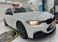 2015 (OCT) BMW 318D M SPORT  — BLACK LEATHER, SAT NAV and 20″ ALLOYS