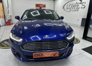 2015 (JULY) FORD MONDEO 2.0 TDCi TITANIUM AUTOMATIC — ONLY 94K — BLACK LEATHER, SAT NAV & 19″ ALLOYS