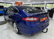 2015 (JULY) FORD MONDEO 2.0 TDCi TITANIUM AUTOMATIC — ONLY 94K — BLACK LEATHER, SAT NAV & 19″ ALLOYS