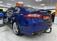 2015 (JULY) FORD MONDEO 2.0 TDCi TITANIUM AUTOMATIC — ONLY 94K — BLACK LEATHER, SAT NAV & 19″ ALLOYS