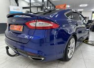 2015 (JULY) FORD MONDEO 2.0 TDCi TITANIUM AUTOMATIC — ONLY 94K — BLACK LEATHER, SAT NAV & 19″ ALLOYS