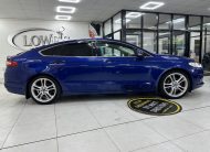 2015 (JULY) FORD MONDEO 2.0 TDCi TITANIUM AUTOMATIC — ONLY 94K — BLACK LEATHER, SAT NAV & 19″ ALLOYS