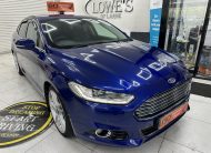 2015 (JULY) FORD MONDEO 2.0 TDCi TITANIUM AUTOMATIC — ONLY 94K — BLACK LEATHER, SAT NAV & 19″ ALLOYS