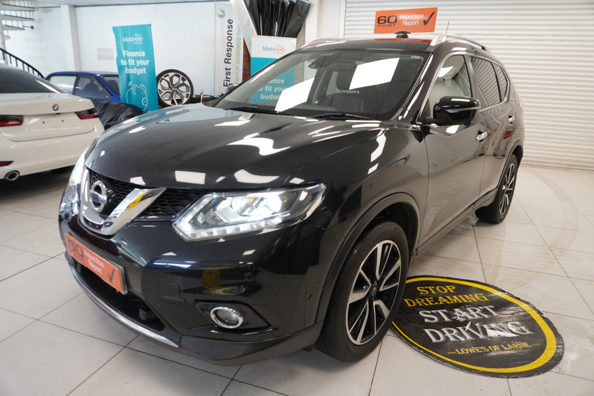 2017 (SEPT) NISSAN X-TRAIL 1.6 DCi N-CONNECTA XTRONIC AUTOMATIC — 7 SEATER with PANORAMIC, SAT NAV & REAR CAMERA