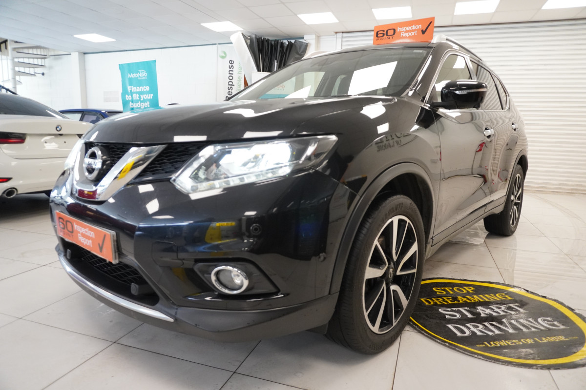2017 (SEPT) NISSAN X-TRAIL 1.6 DCi N-CONNECTA XTRONIC AUTOMATIC — 7 SEATER with PANORAMIC, SAT NAV & REAR CAMERA