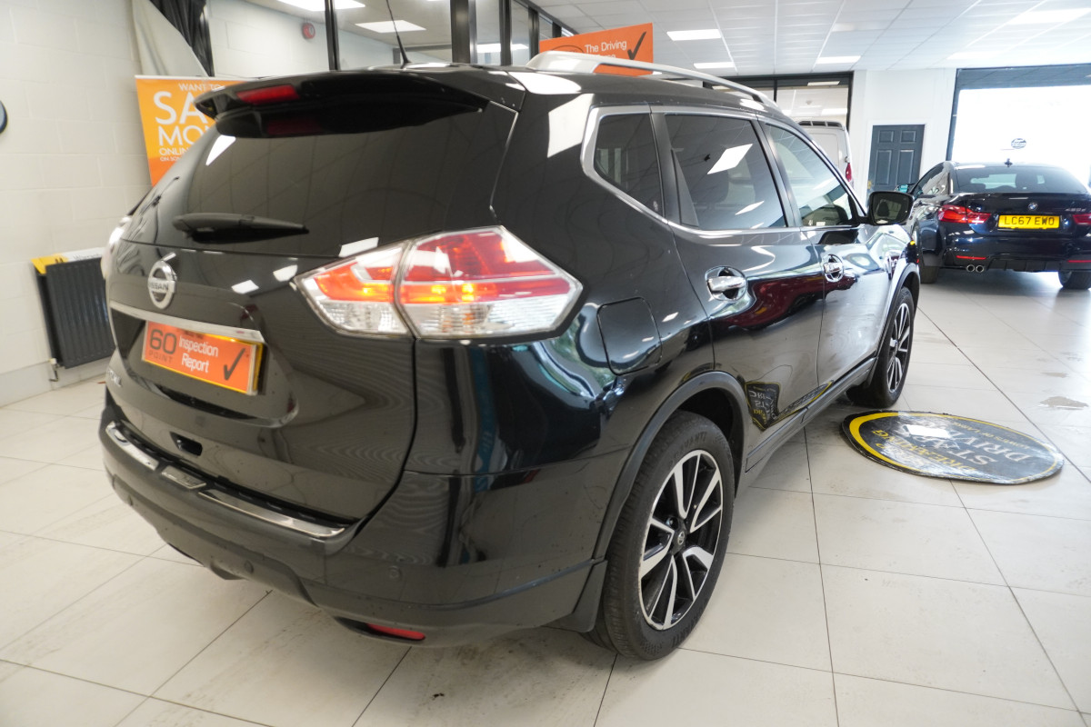 2017 (SEPT) NISSAN X-TRAIL 1.6 DCi N-CONNECTA XTRONIC AUTOMATIC — 7 SEATER with PANORAMIC, SAT NAV & REAR CAMERA