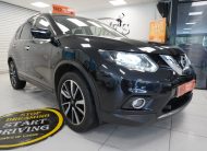 2017 (SEPT) NISSAN X-TRAIL 1.6 DCi N-CONNECTA XTRONIC AUTOMATIC — 7 SEATER with PANORAMIC, SAT NAV & REAR CAMERA