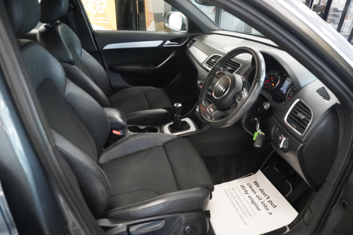 2014 AUDI Q3 2.0 TDi S LINE with BLACK LEATHER