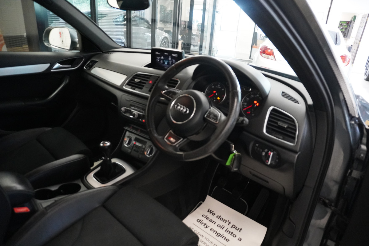 2014 AUDI Q3 2.0 TDi S LINE with BLACK LEATHER