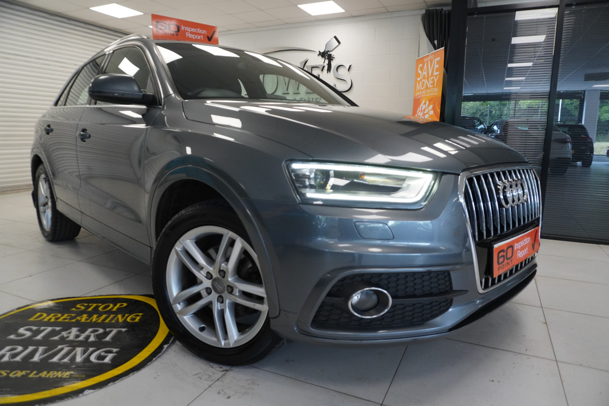 2014 AUDI Q3 2.0 TDi S LINE with BLACK LEATHER