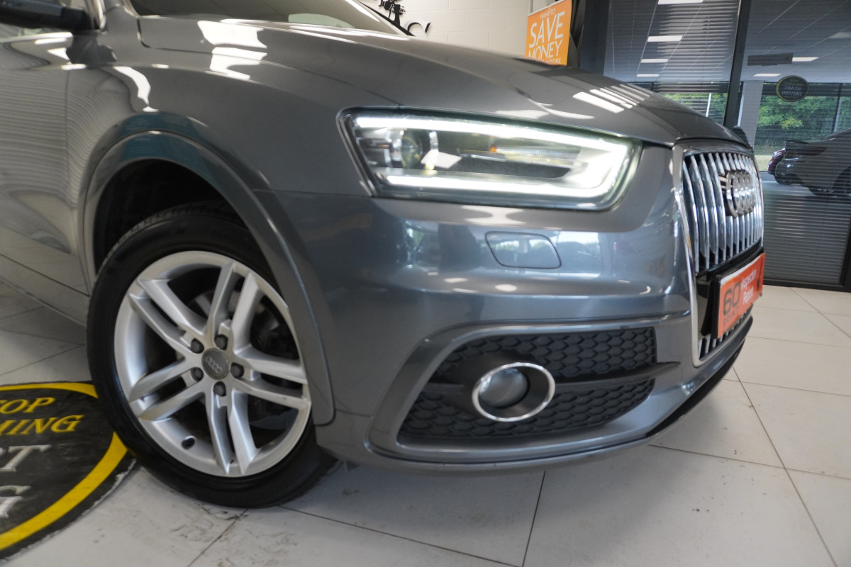 2014 AUDI Q3 2.0 TDi S LINE with BLACK LEATHER