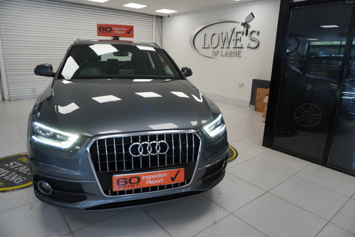 2014 AUDI Q3 2.0 TDi S LINE with BLACK LEATHER