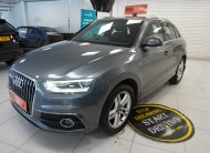2014 AUDI Q3 2.0 TDi S LINE with BLACK LEATHER