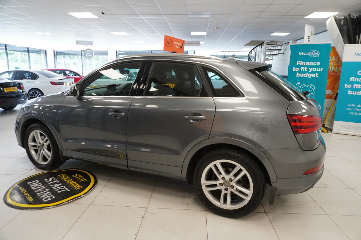 2014 AUDI Q3 2.0 TDi S LINE with BLACK LEATHER