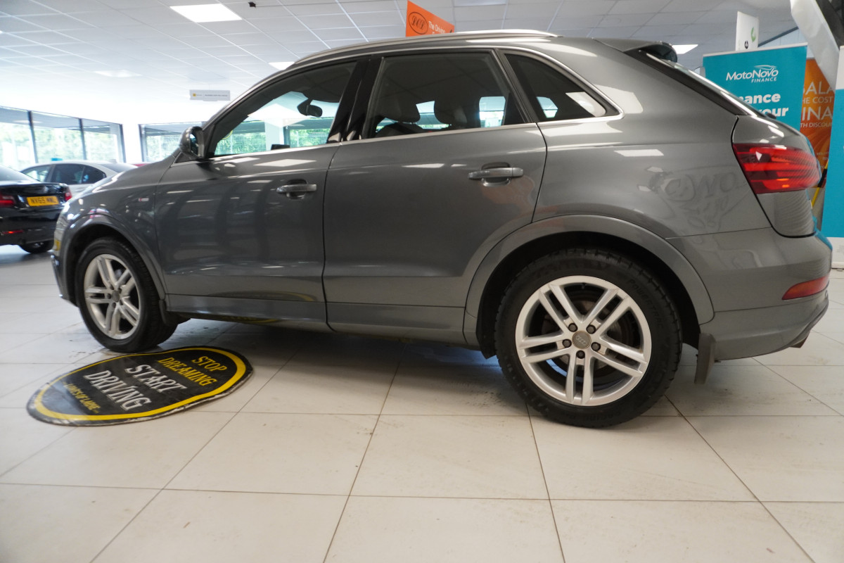 2014 AUDI Q3 2.0 TDi S LINE with BLACK LEATHER