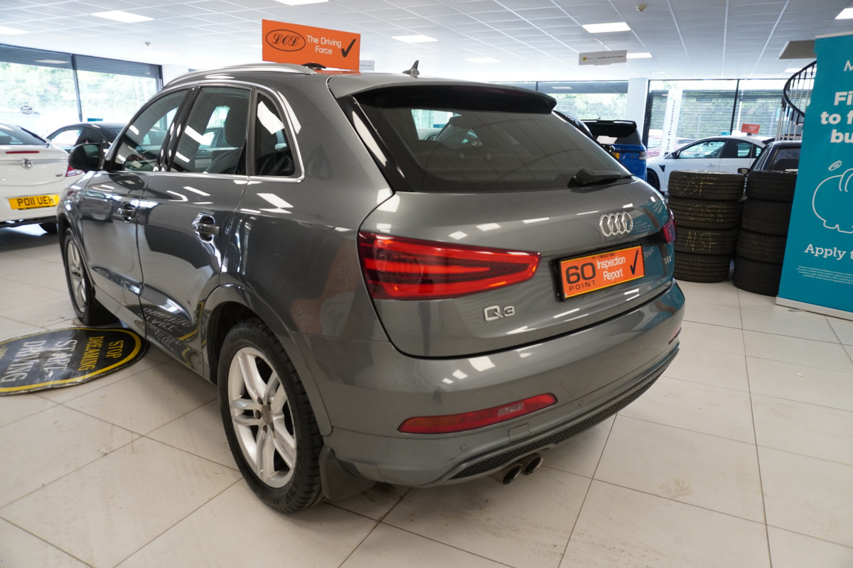 2014 AUDI Q3 2.0 TDi S LINE with BLACK LEATHER
