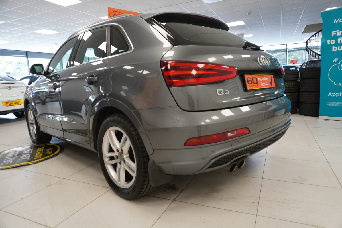 2014 AUDI Q3 2.0 TDi S LINE with BLACK LEATHER