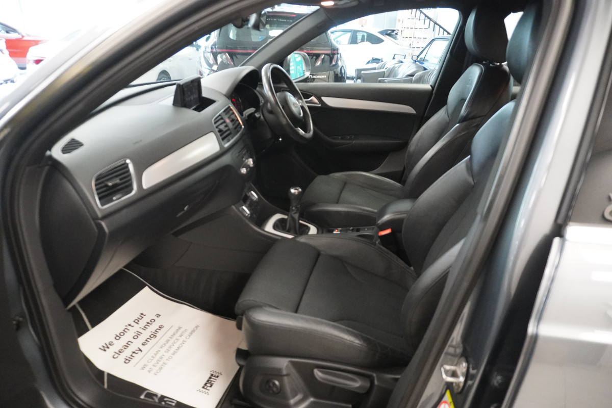 2014 AUDI Q3 2.0 TDi S LINE with BLACK LEATHER