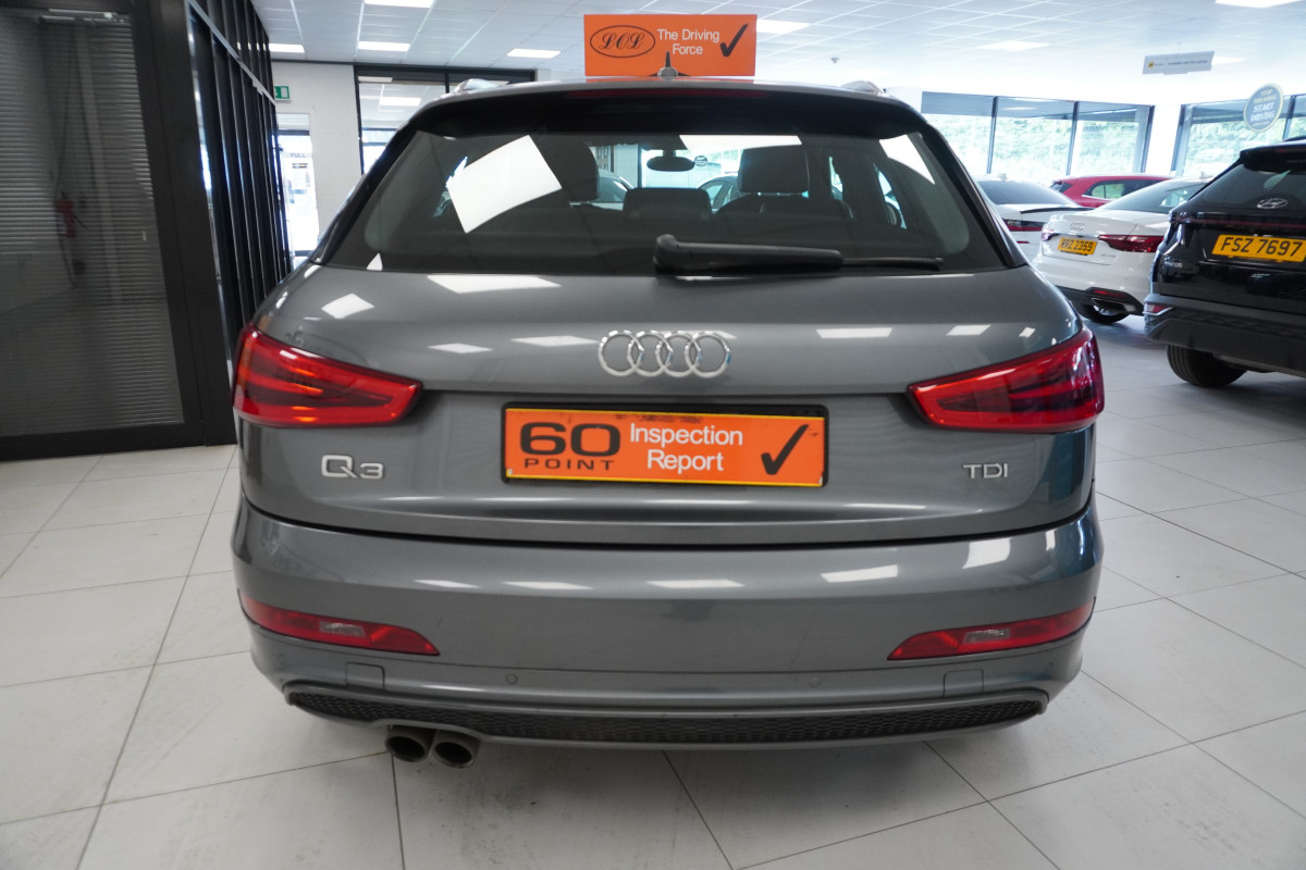 2014 AUDI Q3 2.0 TDi S LINE with BLACK LEATHER