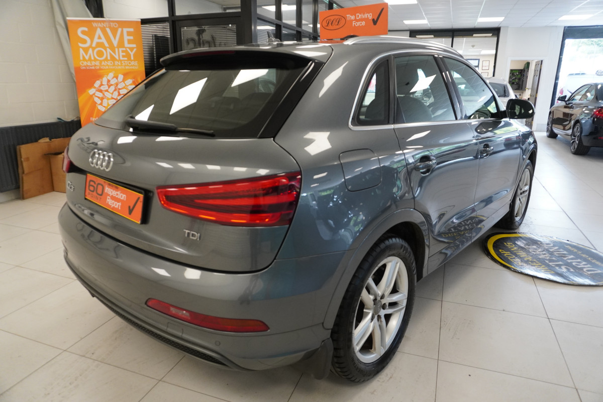 2014 AUDI Q3 2.0 TDi S LINE with BLACK LEATHER