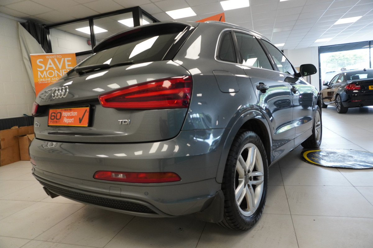2014 AUDI Q3 2.0 TDi S LINE with BLACK LEATHER