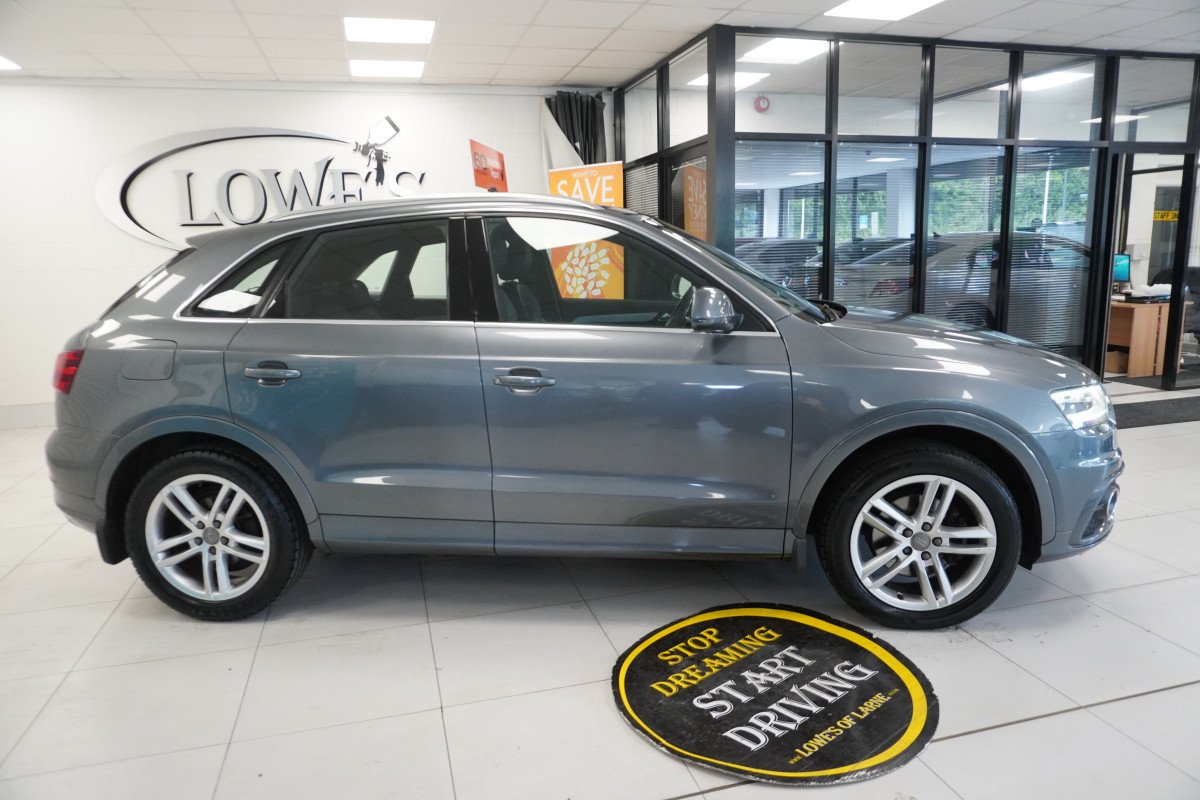 2014 AUDI Q3 2.0 TDi S LINE with BLACK LEATHER