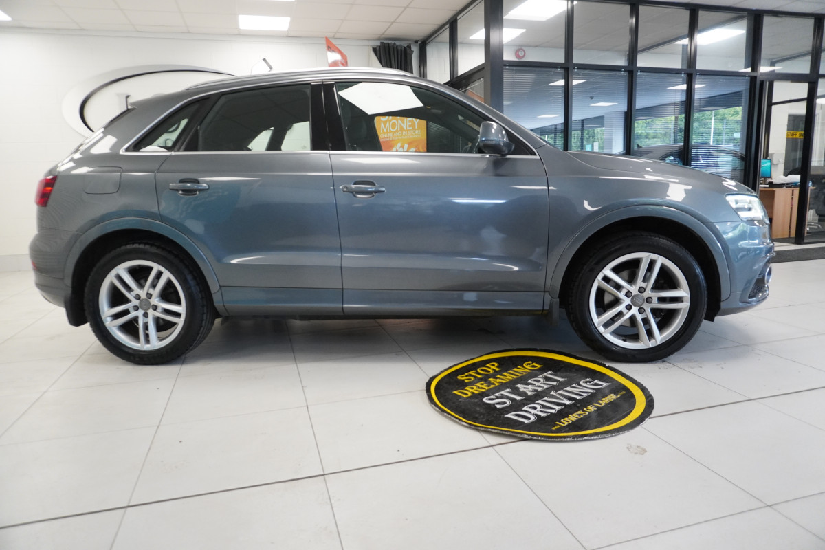 2014 AUDI Q3 2.0 TDi S LINE with BLACK LEATHER