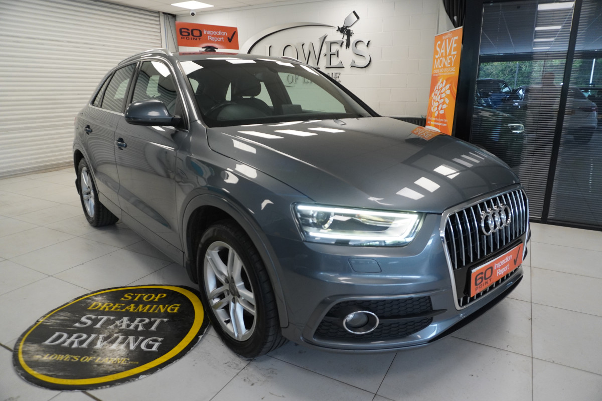 2014 AUDI Q3 2.0 TDi S LINE with BLACK LEATHER