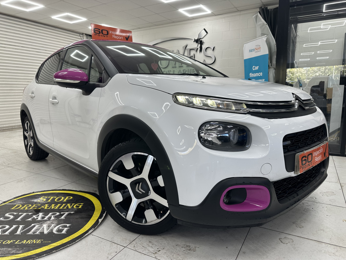 2017 (MAY) CITROEN C3 1.2 PURTECH FLAIR with ONLY 89K