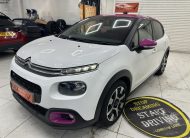 2017 (MAY) CITROEN C3 1.2 PURTECH FLAIR with ONLY 89K