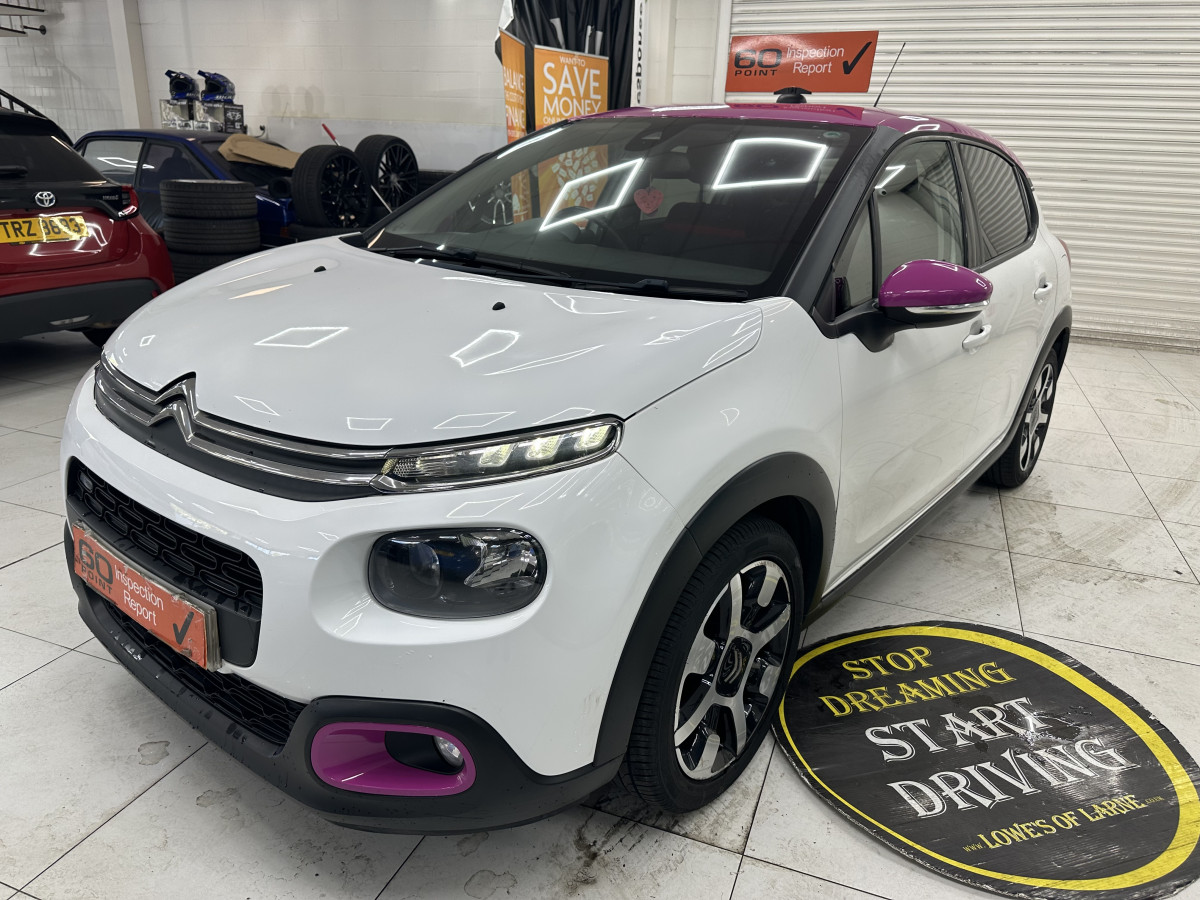 2017 (MAY) CITROEN C3 1.2 PURTECH FLAIR with ONLY 89K
