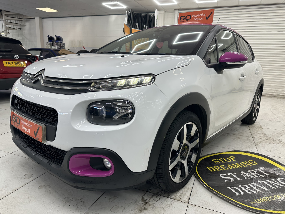 2017 (MAY) CITROEN C3 1.2 PURTECH FLAIR with ONLY 89K