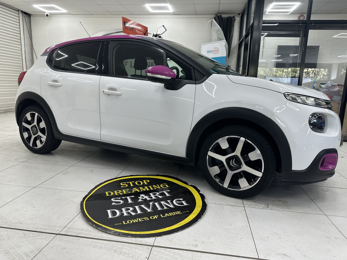 2017 (MAY) CITROEN C3 1.2 PURTECH FLAIR with ONLY 89K