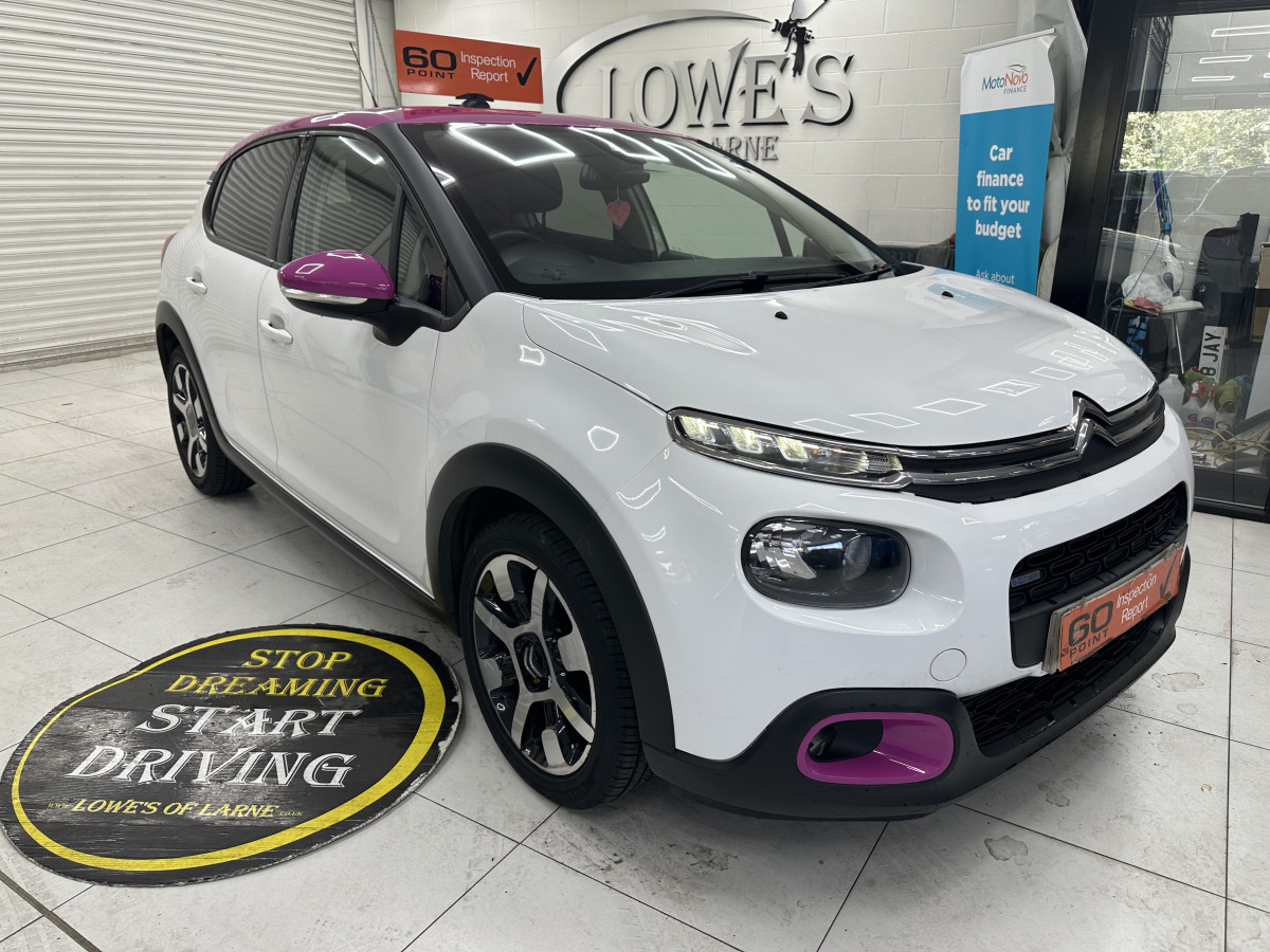 2017 (MAY) CITROEN C3 1.2 PURTECH FLAIR with ONLY 89K