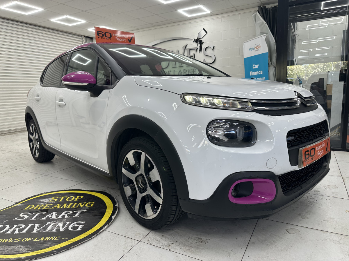 2017 (MAY) CITROEN C3 1.2 PURTECH FLAIR with ONLY 89K