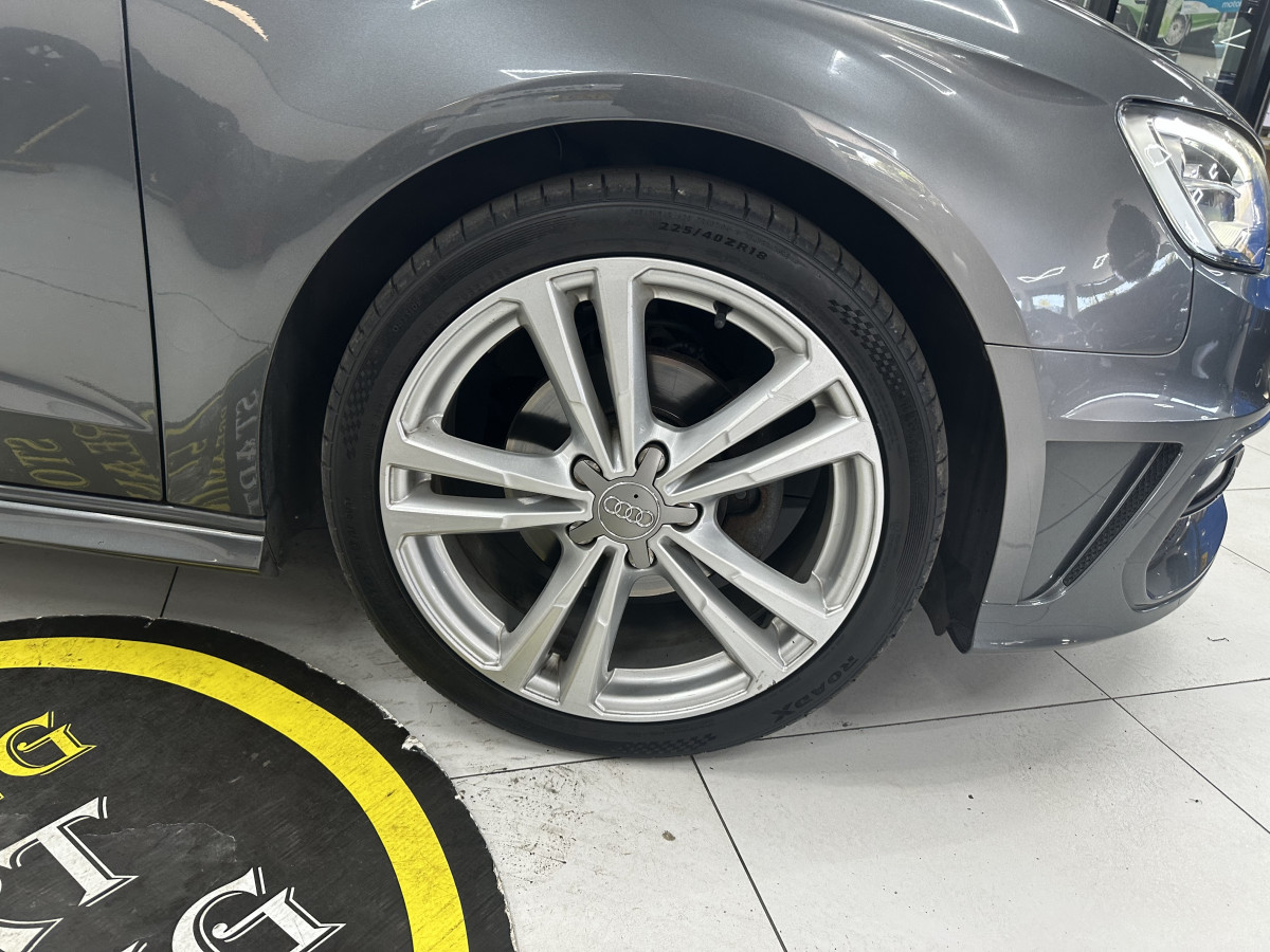2016 (MARCH) AUDI A3 2.0 TDi S LINE AUTOMATIC with BLACK LEATHER
