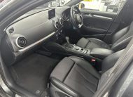 2016 (MARCH) AUDI A3 2.0 TDi S LINE AUTOMATIC with BLACK LEATHER
